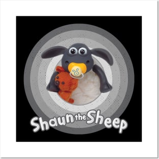 Vintage TV Series The Sheep Cartoon Shaun Posters and Art